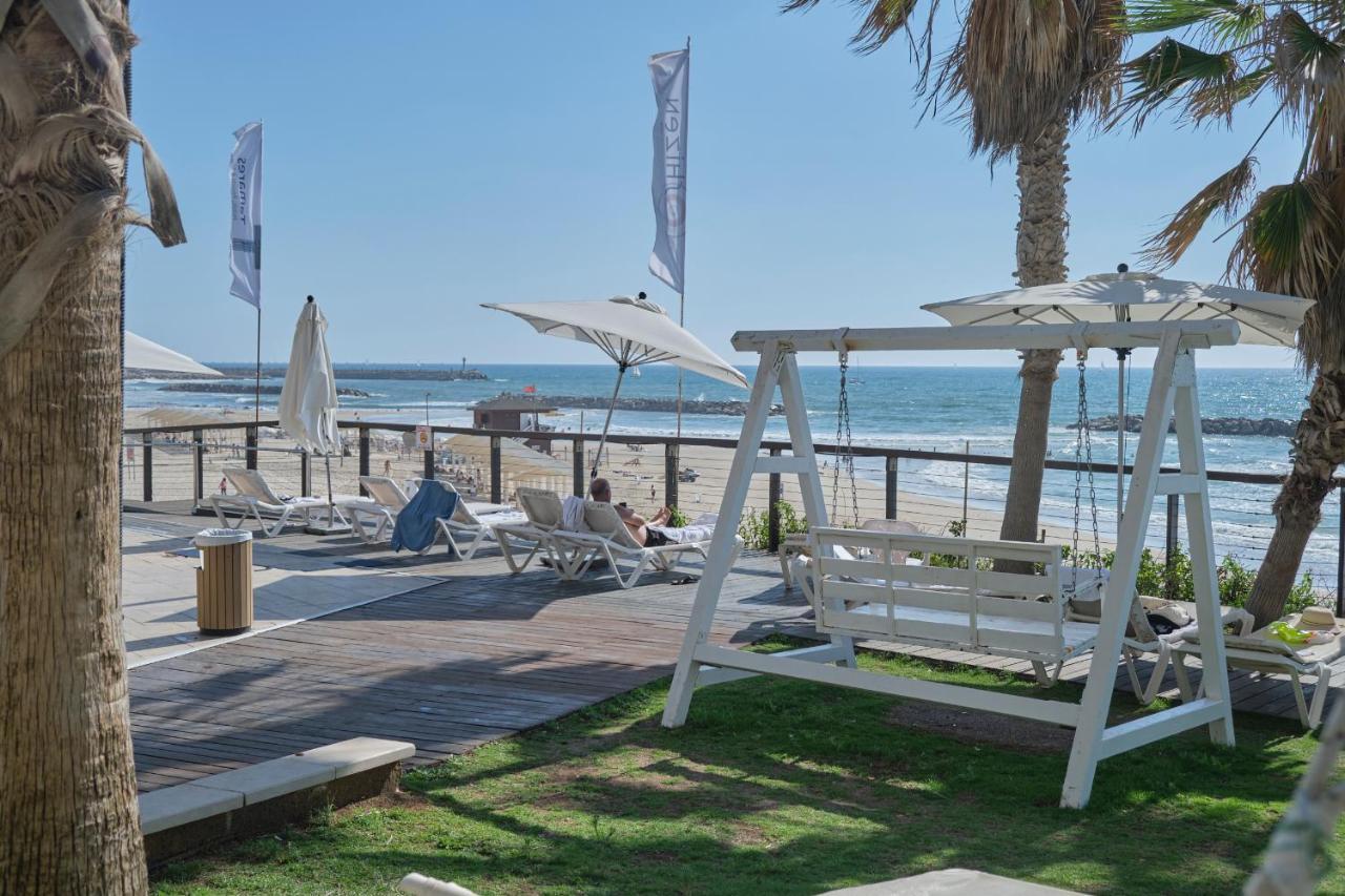 Ferienwohnung Sunny Sea View Studio Herzelia Exterior foto